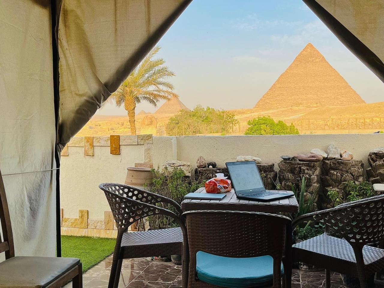 Kemet Pyramids Room View Il Il Cairo Esterno foto