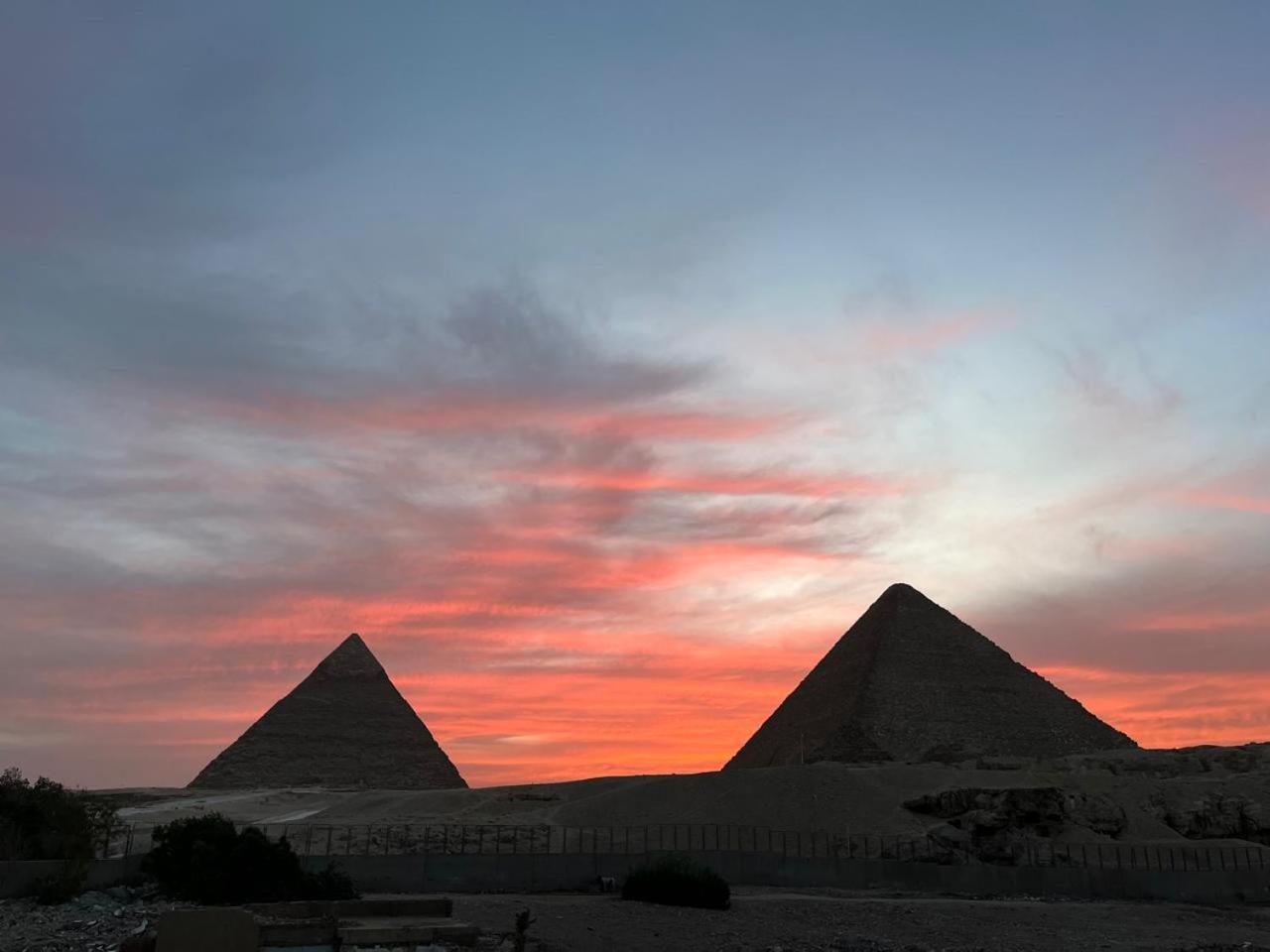 Kemet Pyramids Room View Il Il Cairo Esterno foto